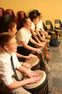 Cape Town Cultural Center When not in school, the students explored Cape Town, visiting Cape Point, Table Mountain, and learning how to play drums at a cultural center. 