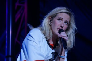 Ellie Goulding performed the festival's final set