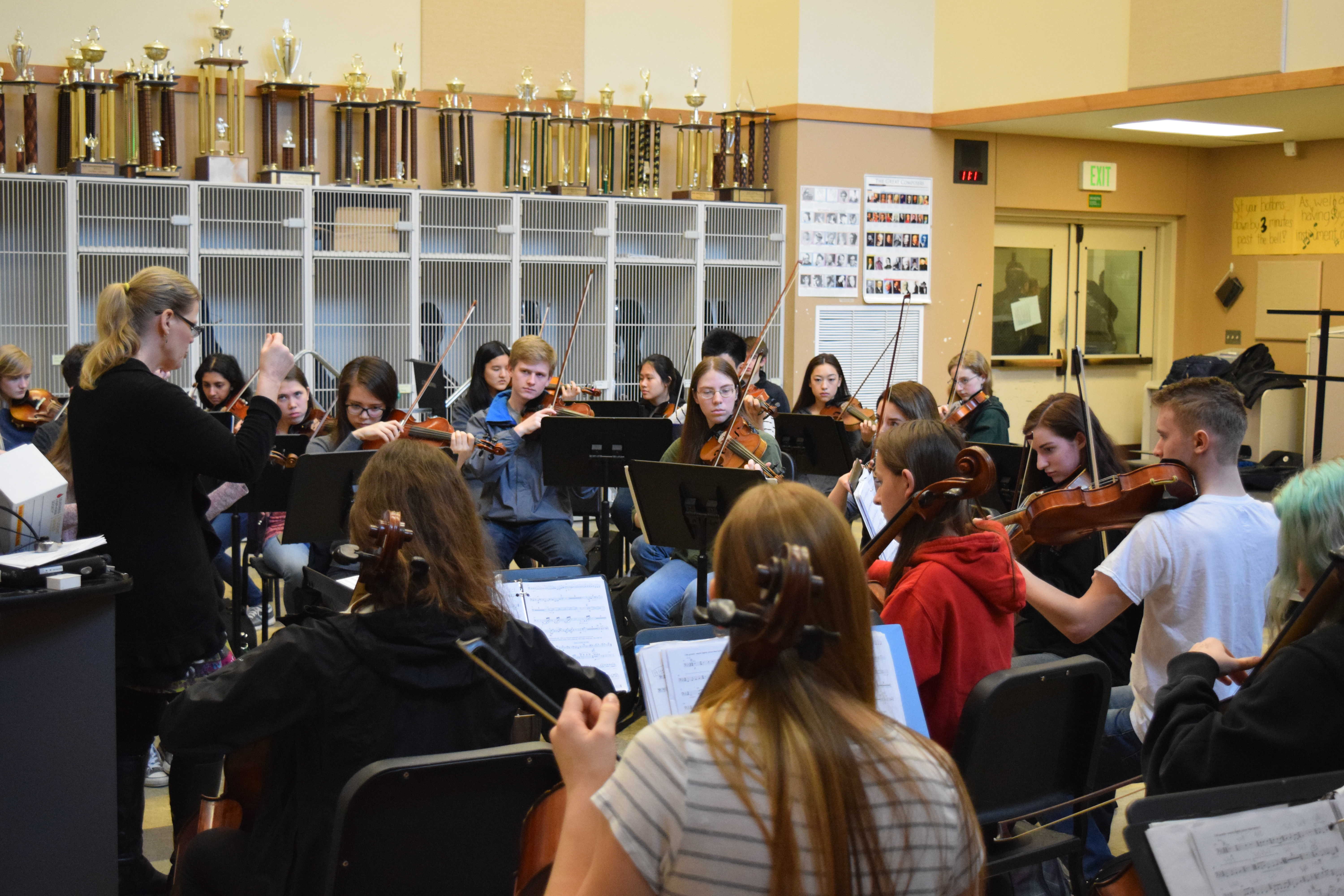 Roosevelt Orchestra Plays with the Pros