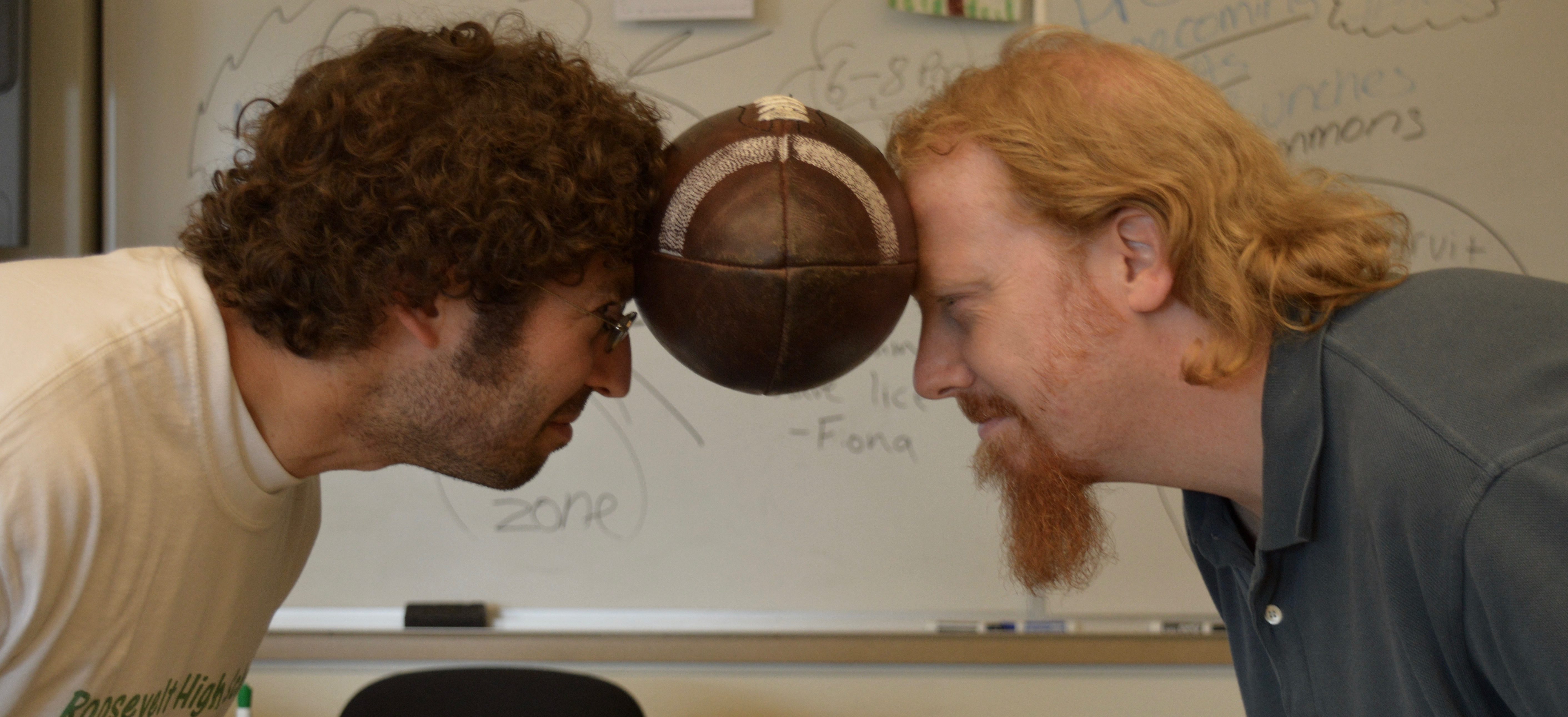 Teachers face off in fantasy football league