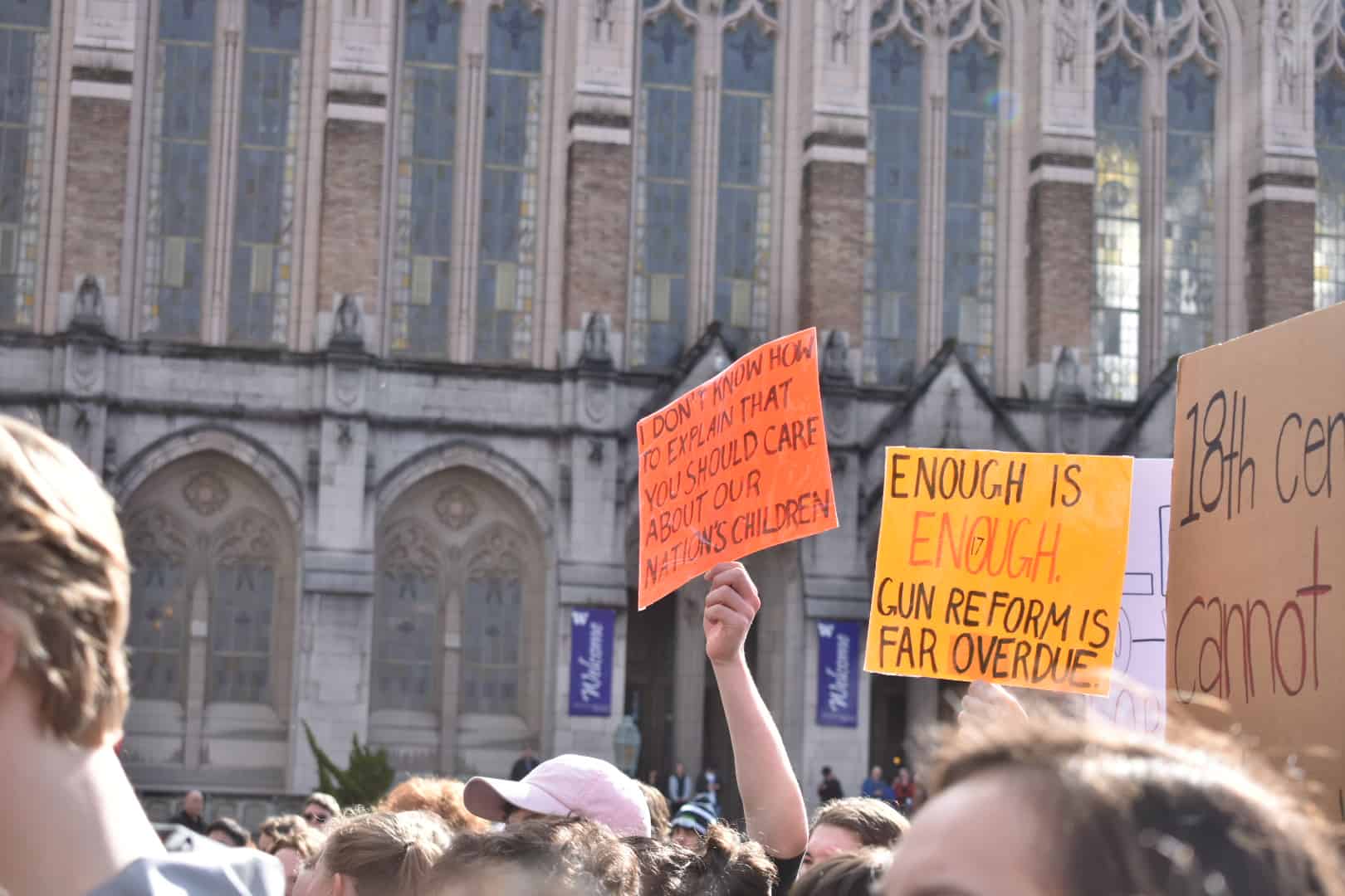 Students Walk Out to Protest Gun Violence