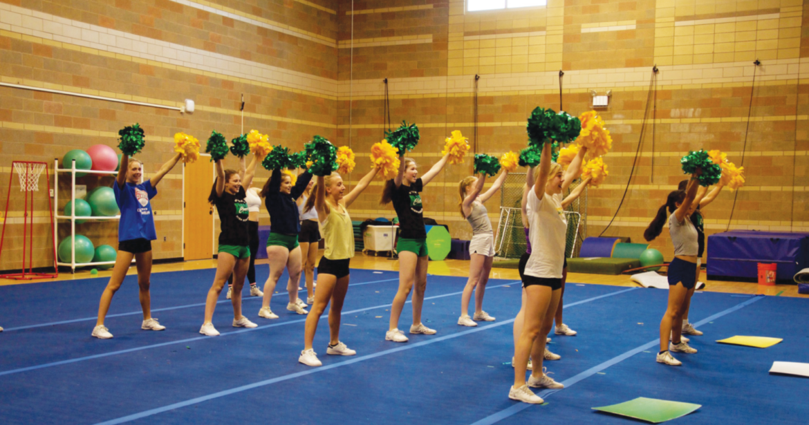Roosevelt Cheer Competes for First Time in Almost a Decade